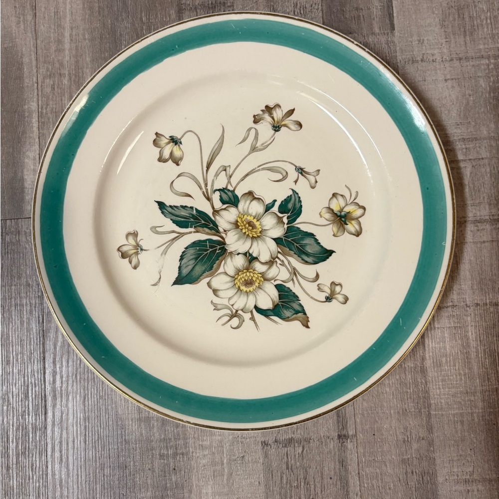 Vintage Knowles Magnolia Pattern 10.5 Inch Dinner Plates